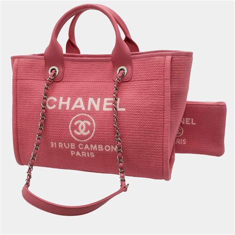 chanel pink pure canvas|chanel pink ref purses.